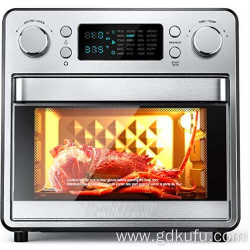 15L digital LED air fryer oven with accessories